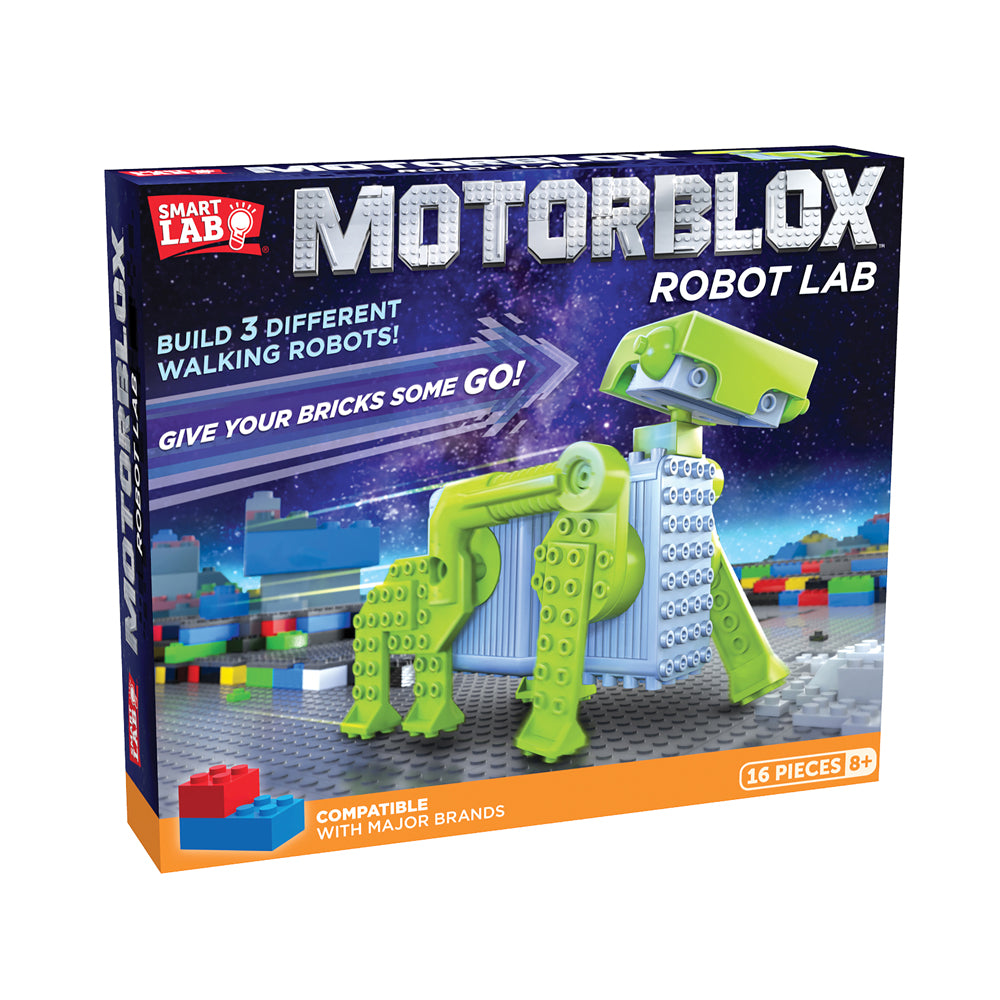 SmartLab Toys MotorBlox Robot Lab - Build Custom Motorized Robots