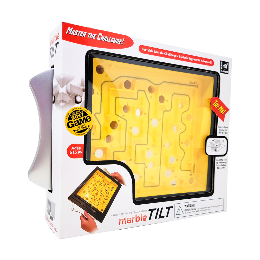 Marble Tilt Maze Board Game by Reeve + Jones