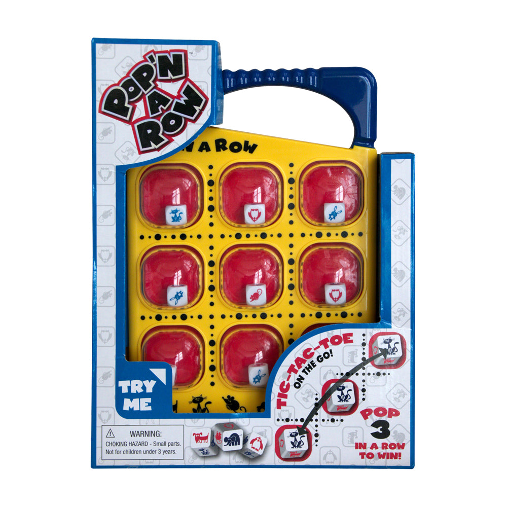 Pop'N A Row Interactive Tic-Tac-Toe Game