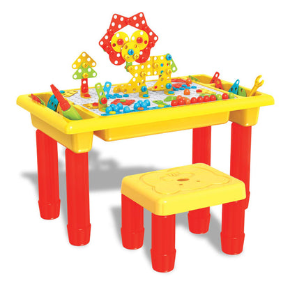 Ryan's Room Creative Learning Table - Multi-Activity Educational Toy - 263 Pieces