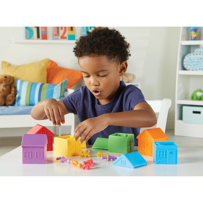 Learning Resources All About Me Sorting Neighborhood - Montessori Preschool Toy