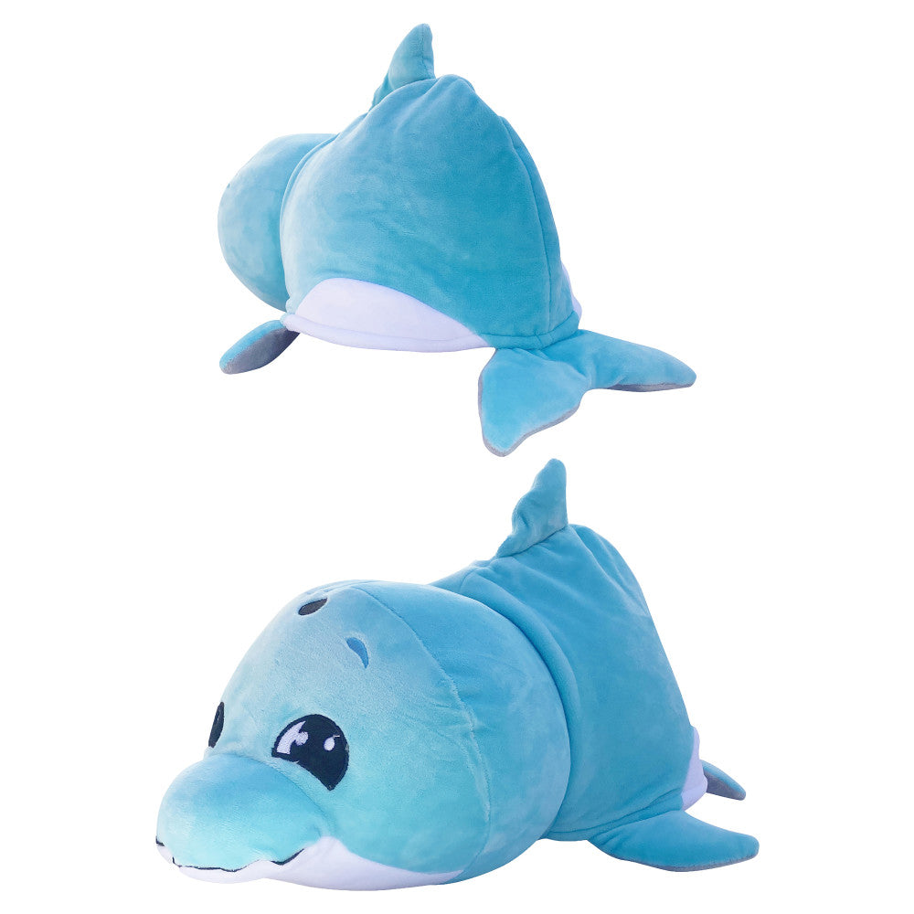 FlipaZoo Mushmillow Jumper Dolphin to Sunny Shark Plus Bonus Baby FlipaZoo