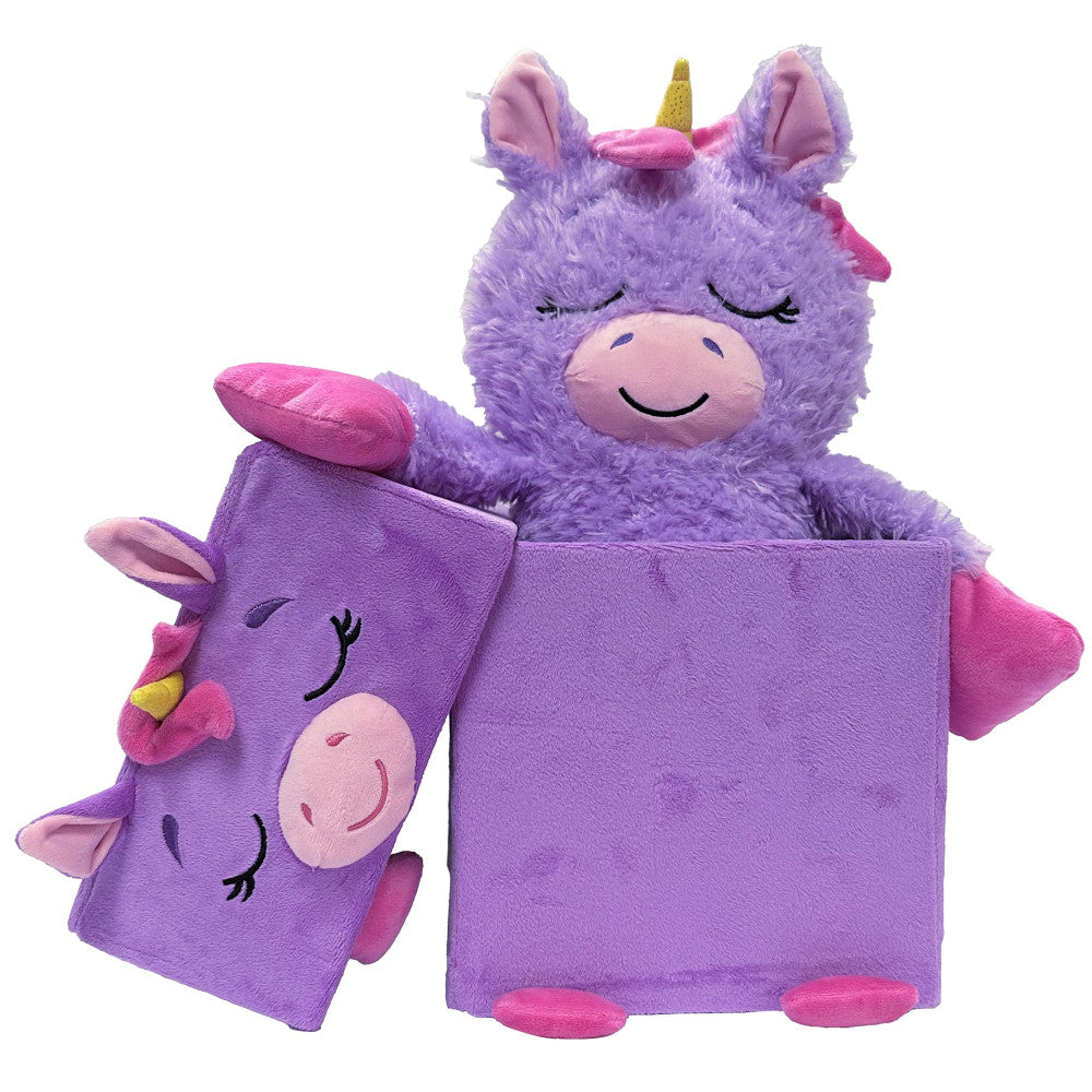 Happy Nappers: Adorable Storables - Unicorn - Purple & Pink