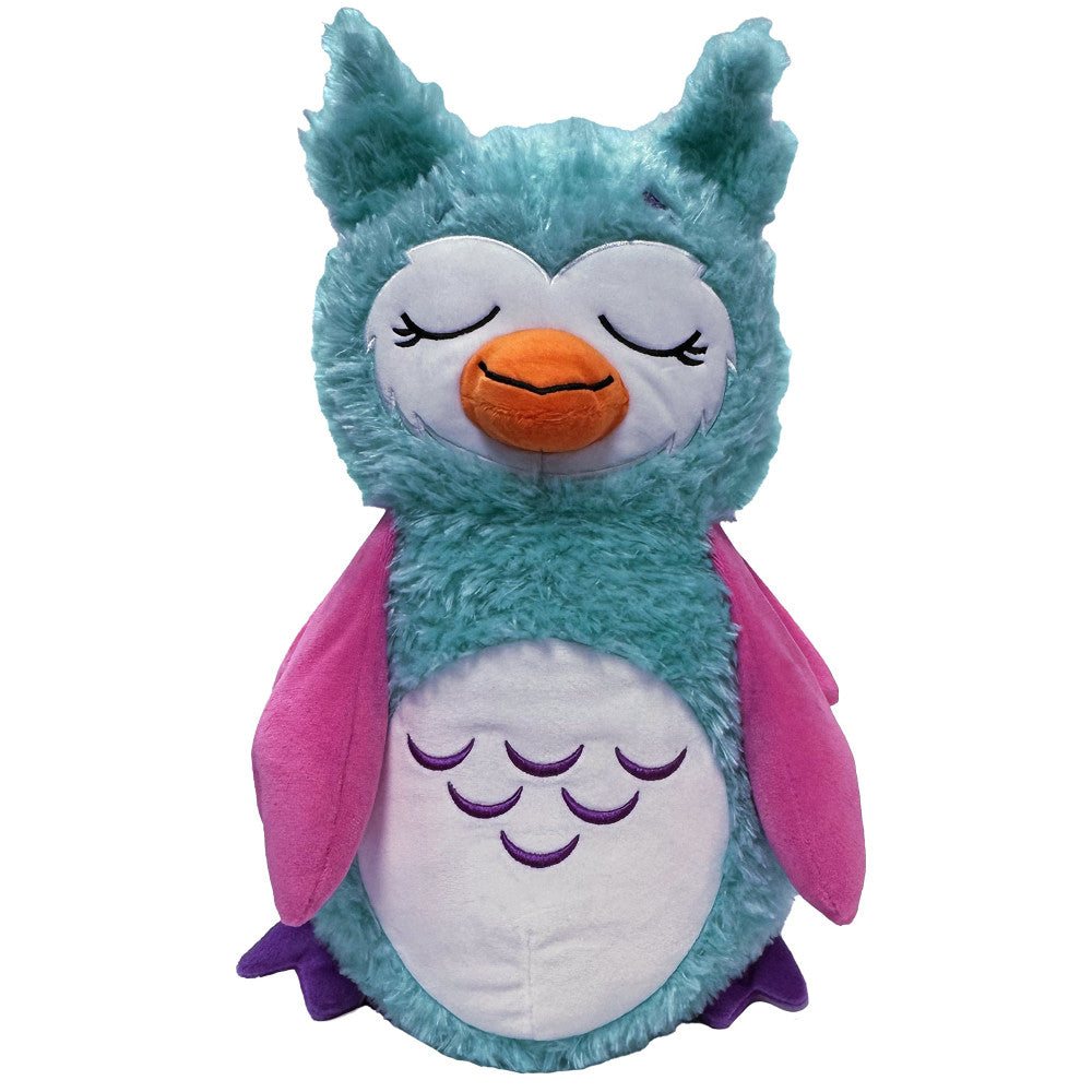 Happy Nappers: Adorable Storables - Owl - Teal & Pink