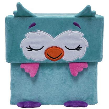 Happy Nappers: Adorable Storables - Owl - Teal & Pink