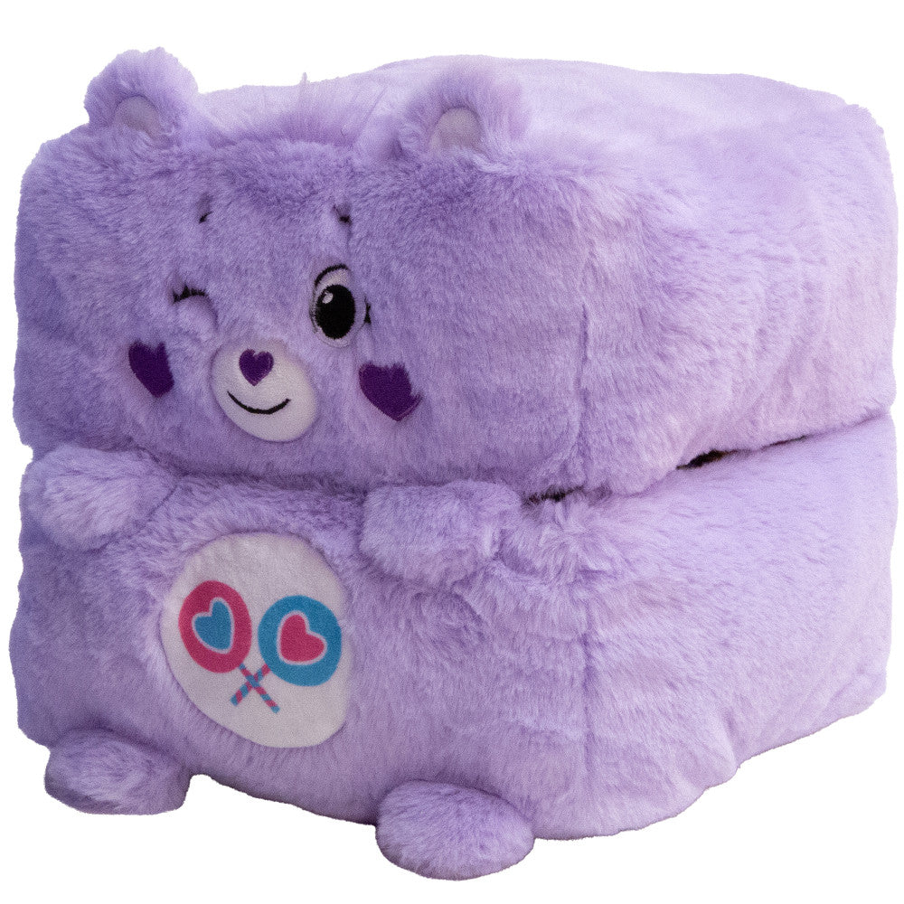 Happy Nappers: Care Bears 10" Pop N' Play Cube - Share Bear