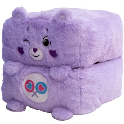 Happy Nappers: Care Bears 10" Pop N' Play Cube - Share Bear