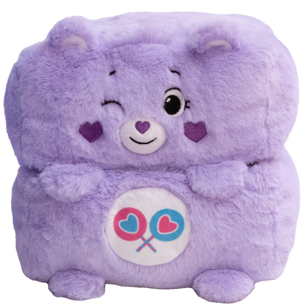 Happy Nappers: Care Bears 10" Pop N' Play Cube - Share Bear