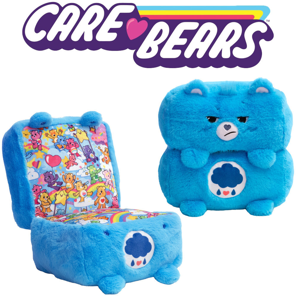 Happy Nappers: Care Bears 10" Pop N' Play Cube - Grumpy Bear