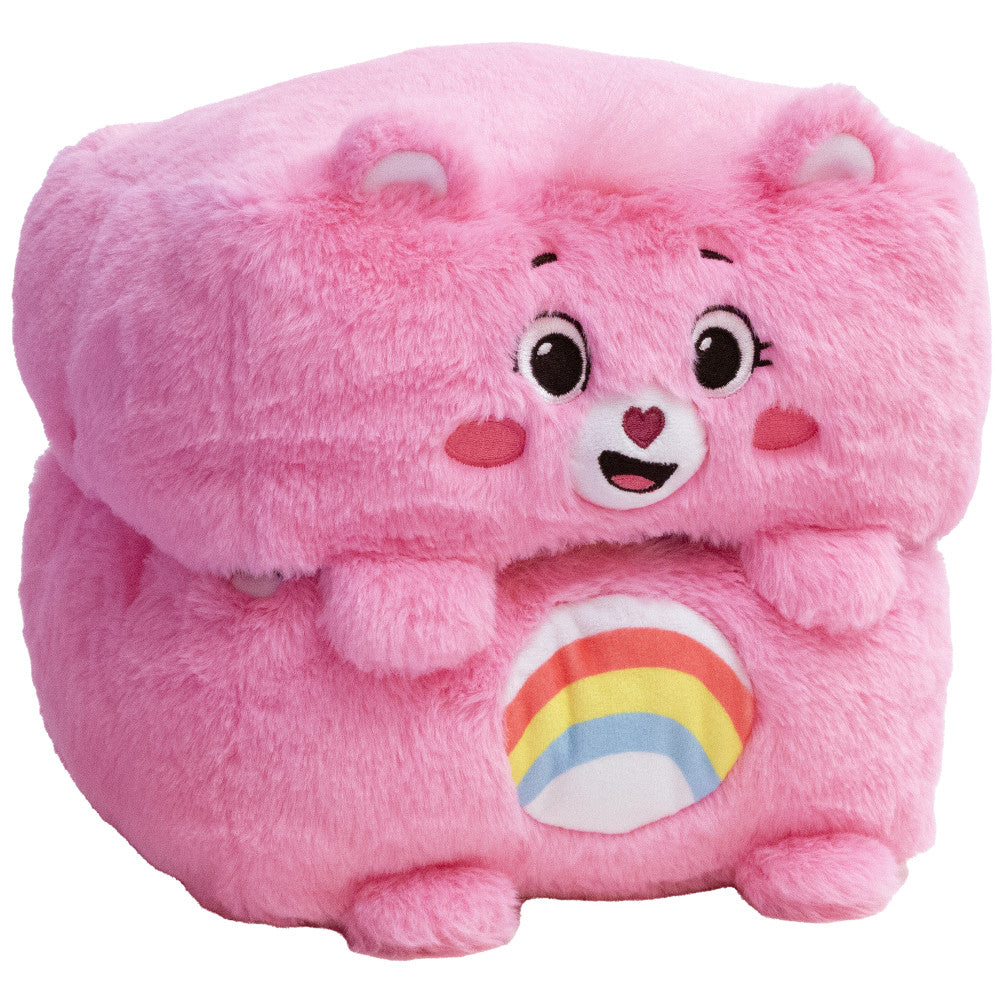 Happy Nappers: Care Bears 10" Pop N' Play Cube - Cheer Bear