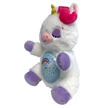 Happy Nappers: Lullabrites Sweet Dreams - Unicorn & White -Purple