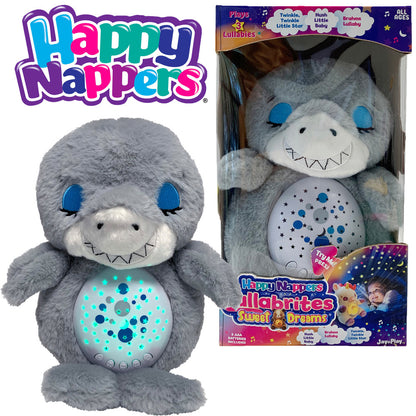 Happy Nappers: Lullabrites Sweet Dreams - Shark - Grey & Blue