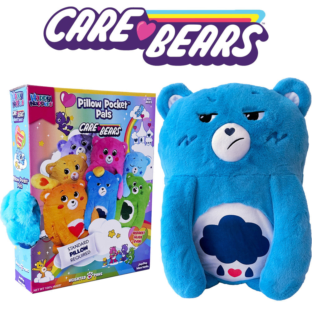 Happy Nappers: Care Bears Pillow Pocket Pal - Grumpy Bear