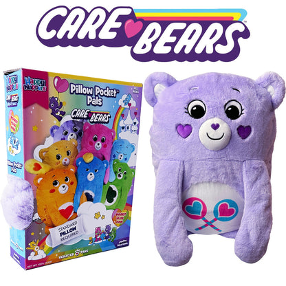 Happy Nappers: Care Bears Pillow Pocket Pal - Share Bear