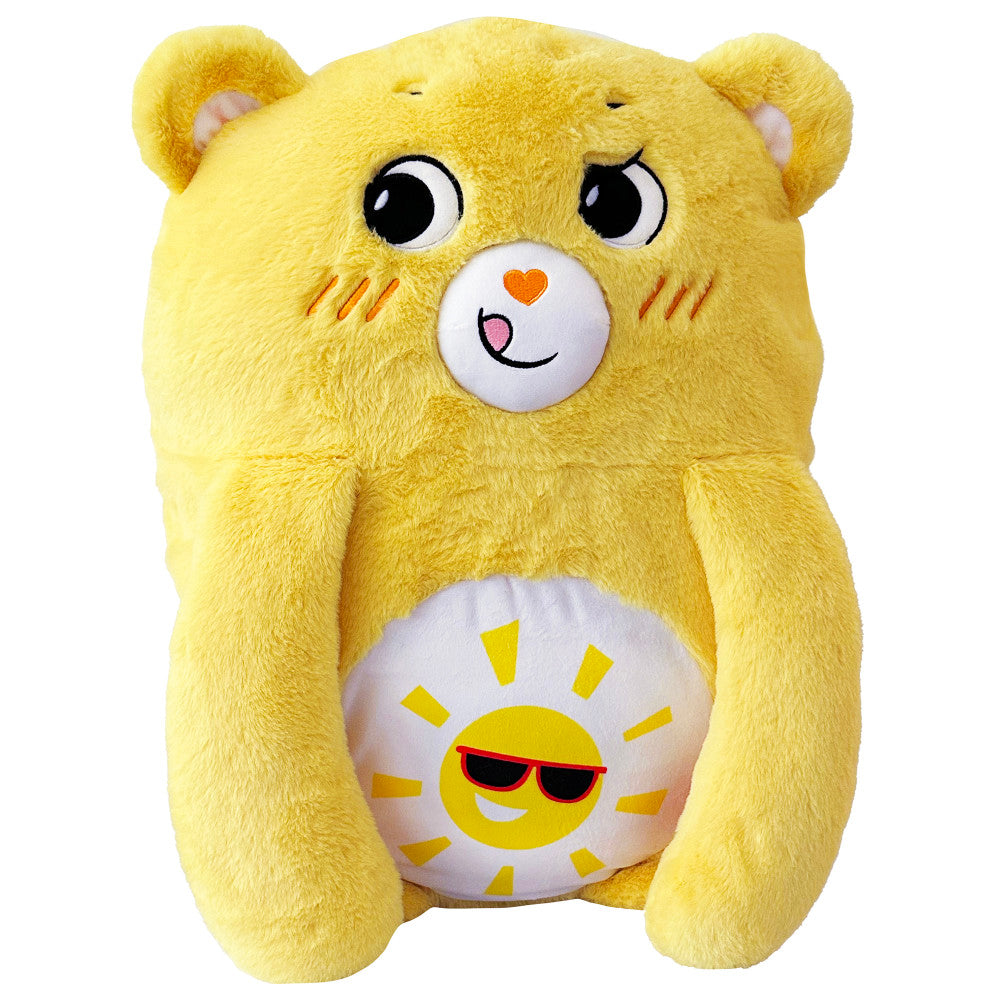 Happy Nappers: Care Bears Pillow Pocket Pal - Funshine Bear