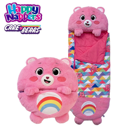 Happy Nappers: Care Bears Sleep Sack Medium - Cheer Bear, Kids 3+