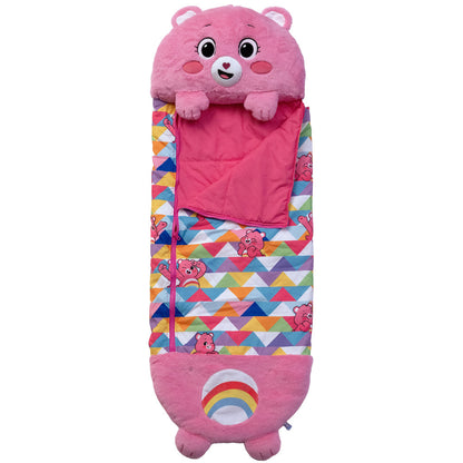 Happy Nappers: Care Bears Sleep Sack Large - Cheer Bear, Kids 7+