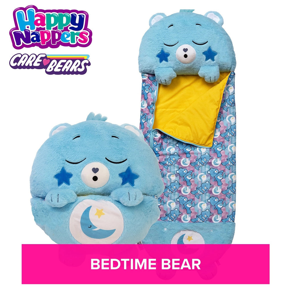 Happy Nappers: Care Bears Sleep Sack Large - Bedtime Bear, Kids 7+