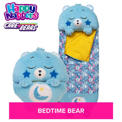 Happy Nappers: Care Bears Sleep Sack Large - Bedtime Bear, Kids 7+