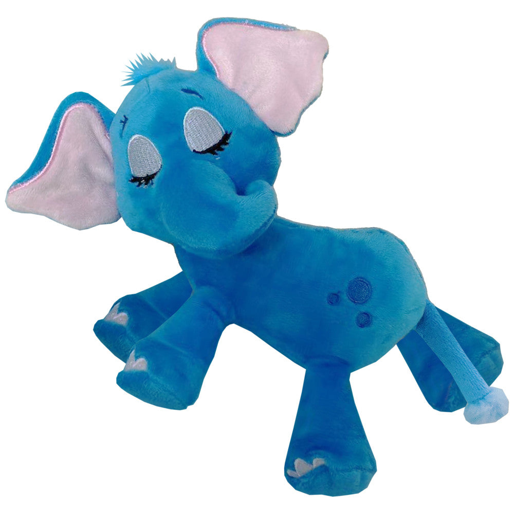 Happpy Nappers: Lullabrites Moon Pet - Elephant - Blue - Light & Sounds Plush