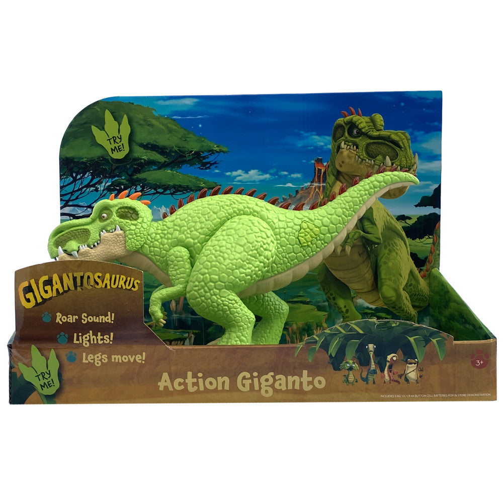 Gigantosaurus: Action Giganto - 14" Green Dinosaur Figure