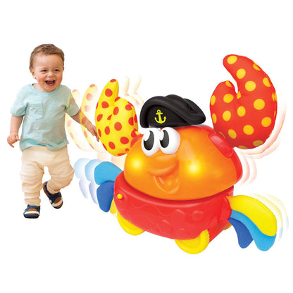 Winfun: Shakin 'N Wobble Crab - Lights & Sounds Motion Toy, Ages 9mo+