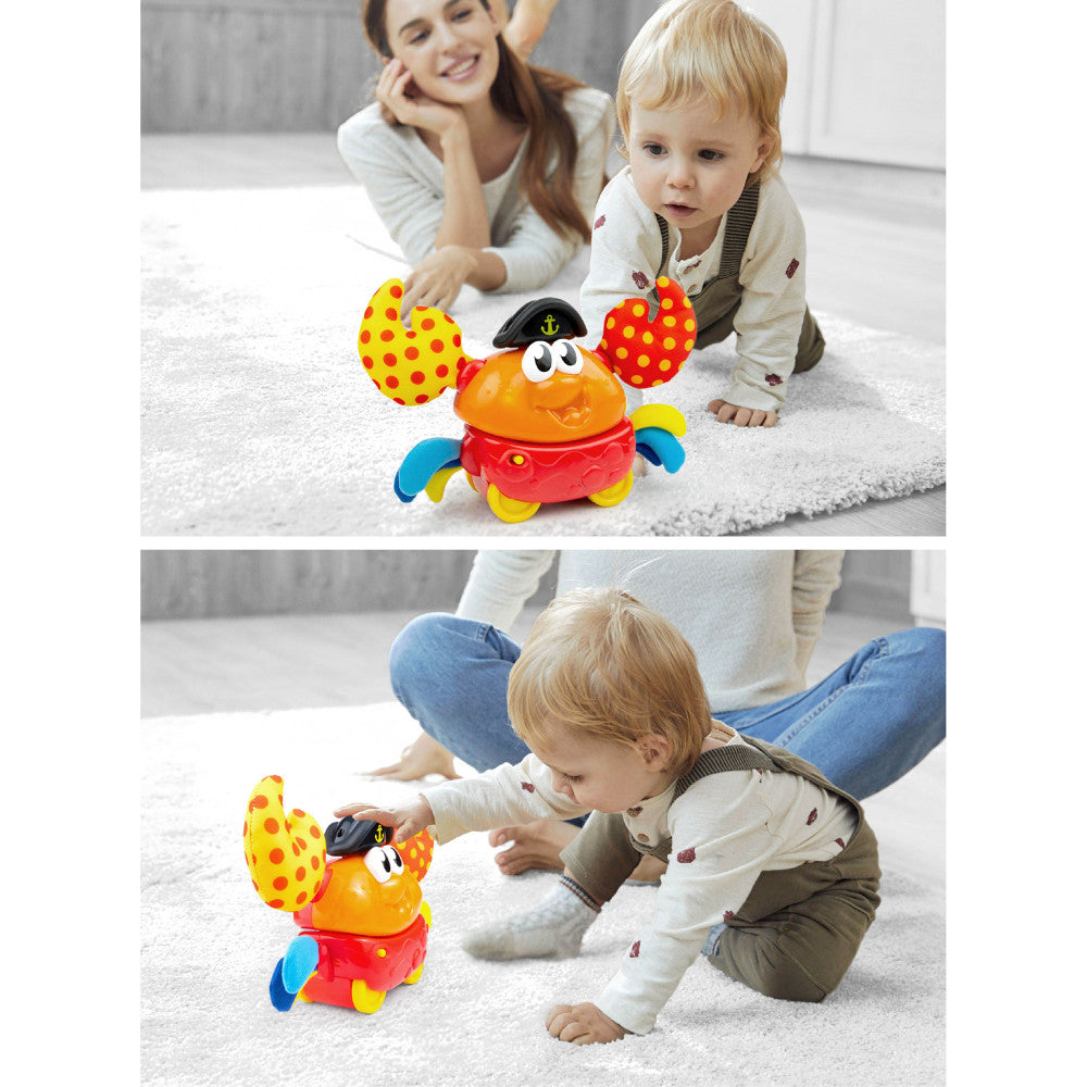 Winfun: Shakin 'N Wobble Crab - Lights & Sounds Motion Toy, Ages 9mo+