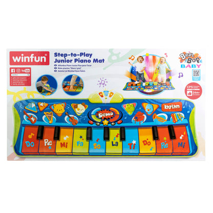 Winfun: Step-To-Play: Junior Piano Mat - Lights & Sounds, Age 2+