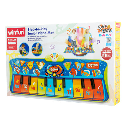 Winfun: Step-To-Play: Junior Piano Mat - Lights & Sounds, Age 2+