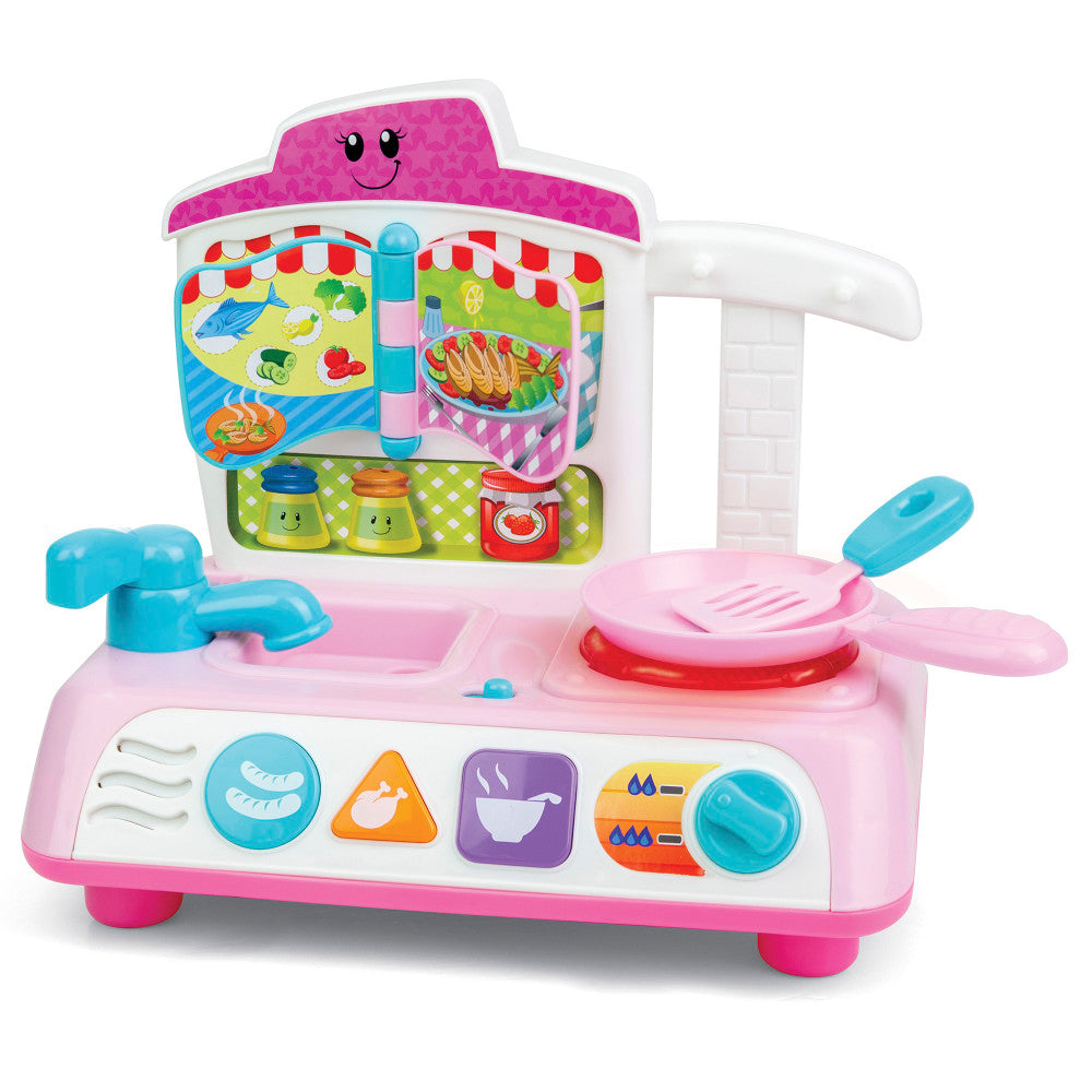 Winfun: Mycook Master Kitchen - Pink - Lights & Sounds, Ages 18mo+