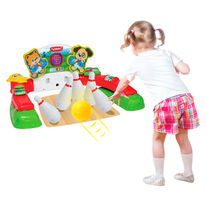 Winfun: 4-In-1 Sports Center - 4 Modes: Soccer, Basketball, Bowling, & Golf, LED Screen, Ages 18mo+