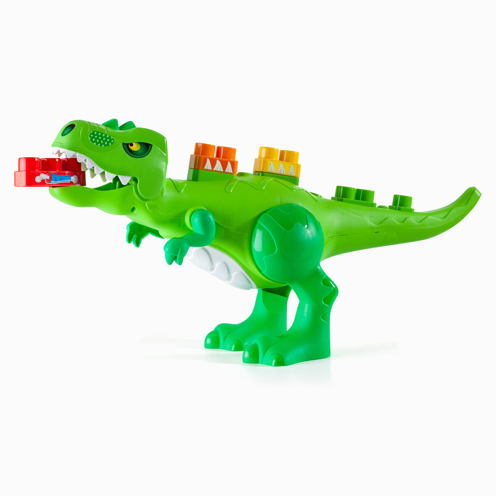 Molto Dino Blocks Interactive Playset - 30 Pieces