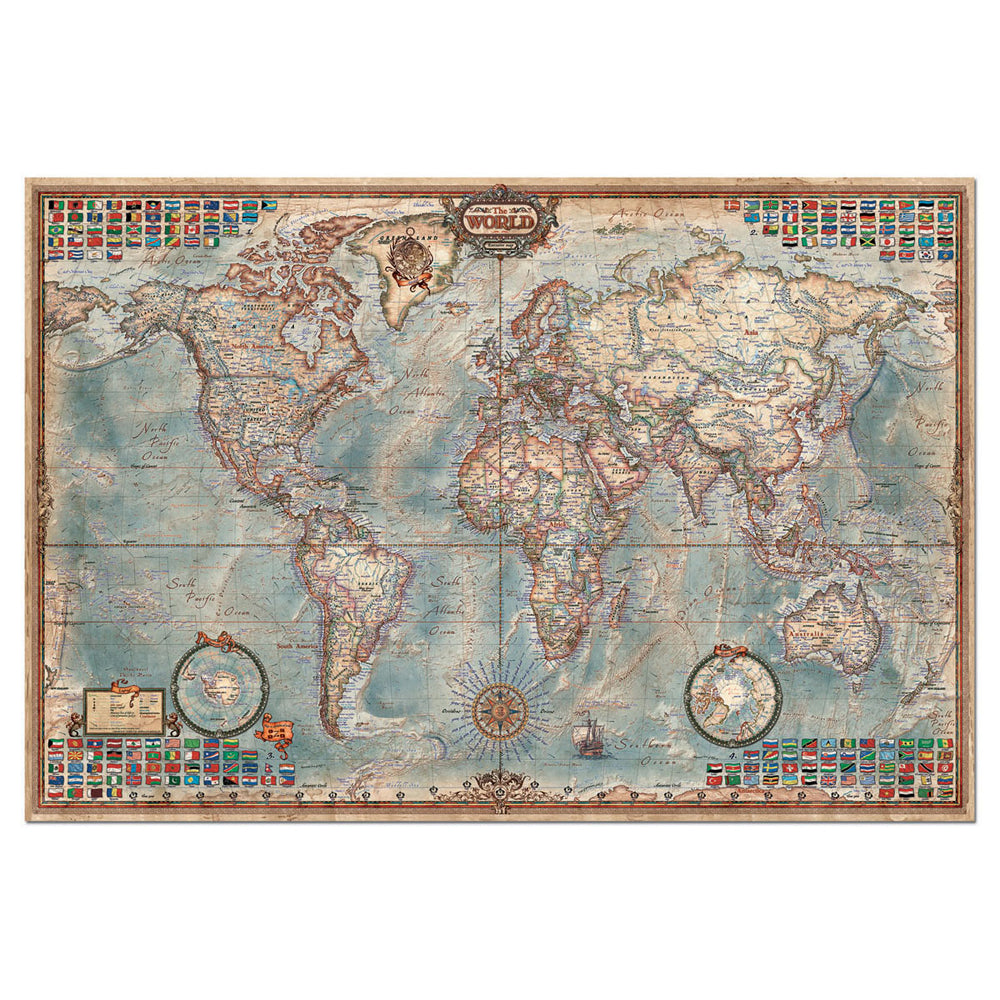 Educa The World Jigsaw Puzzle - 4000 pc