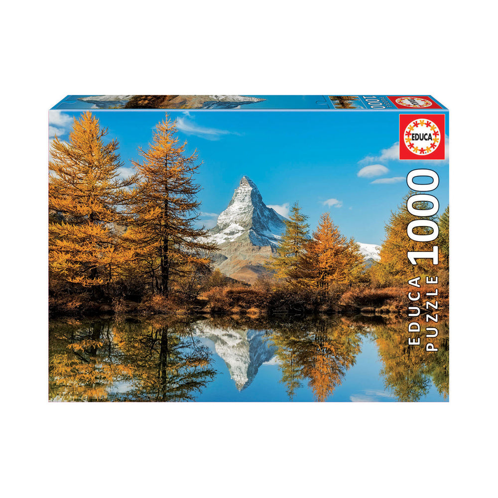 Educa Matterhorn Mountain Autumn Jigsaw Puzzle - 1000 pc