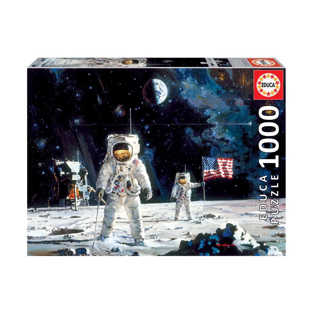 Educa Robert McCall First Men on the Moon Jigsaw Puzzle - 1000 pcs