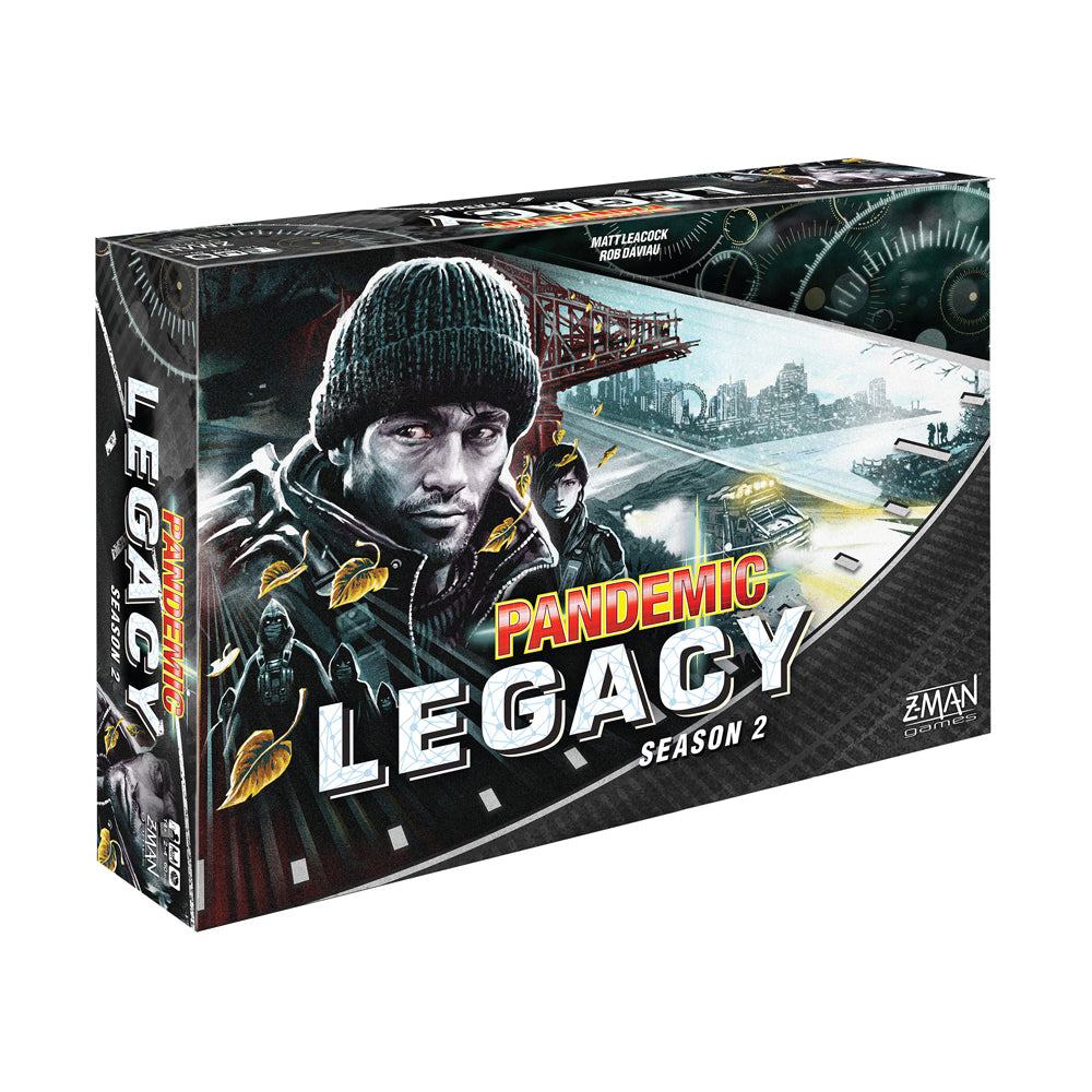 Z-Man Games Pandemic: Legacy Season 2, Black Edition Board Game