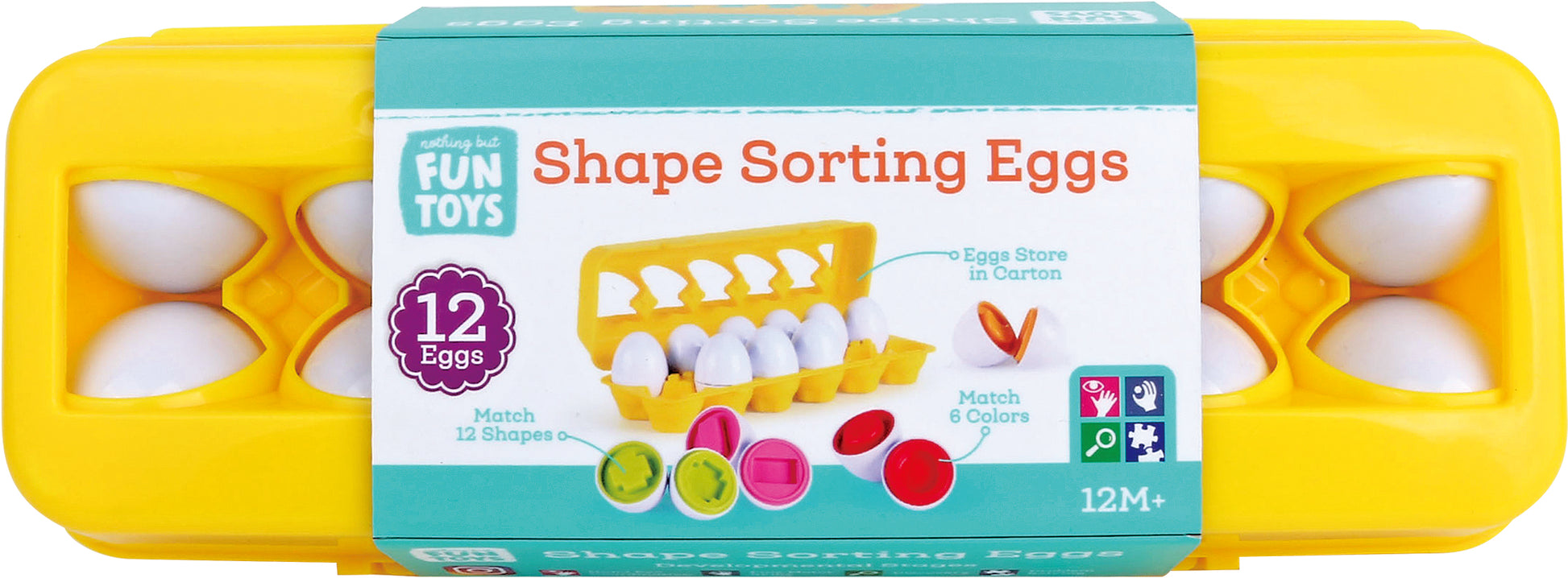 Shape Sorter Eggs