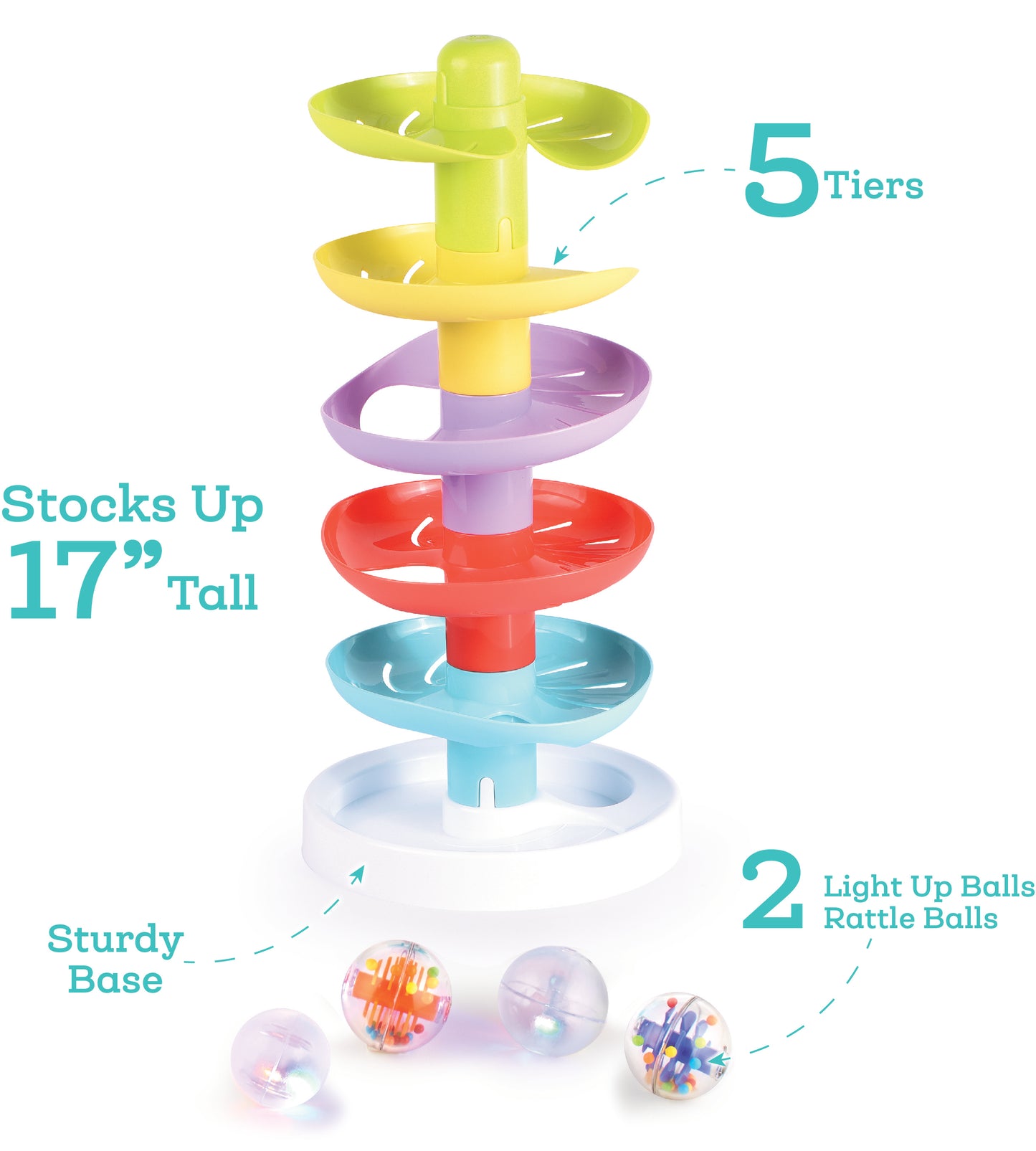 Sparkle & Roll Ball Tower