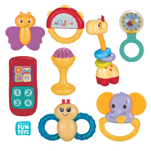 My First Teether & Rattles Set