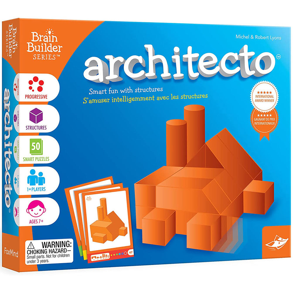 FoxMind Brain Builder Series - Architecto 3D Puzzle Game