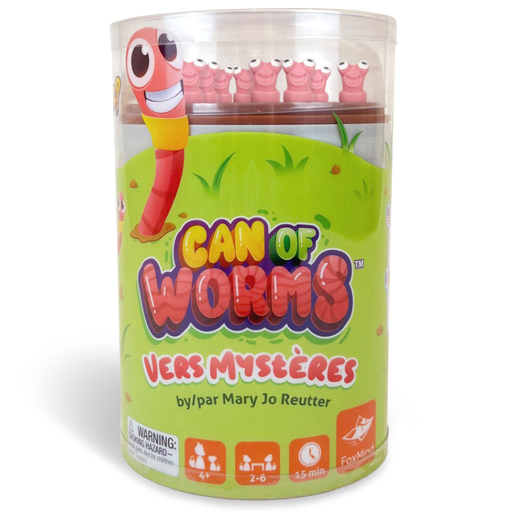 FoxMind Can of Worms Math and Memory Challenge Game, Ages 4+