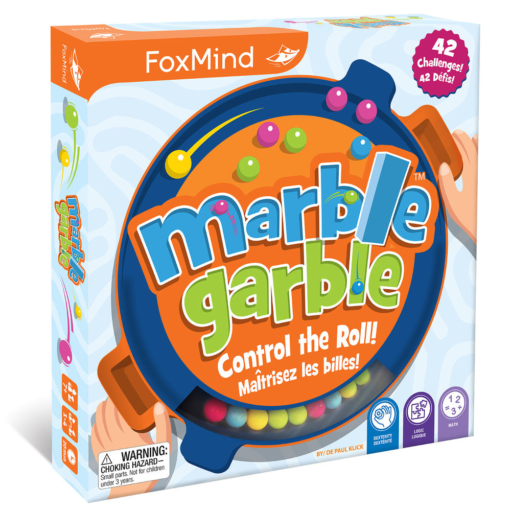 Marble Garble Strategy Board Game for Kids and Families