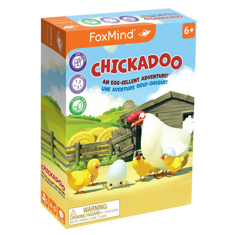 Chickadoo Card Game by FoxMind Games - Strategic Fun for Ages 6+