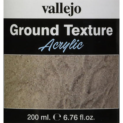 Vallejo Texture Acrylic Paint - Grey Pumice, Heavy Paste, 200ml