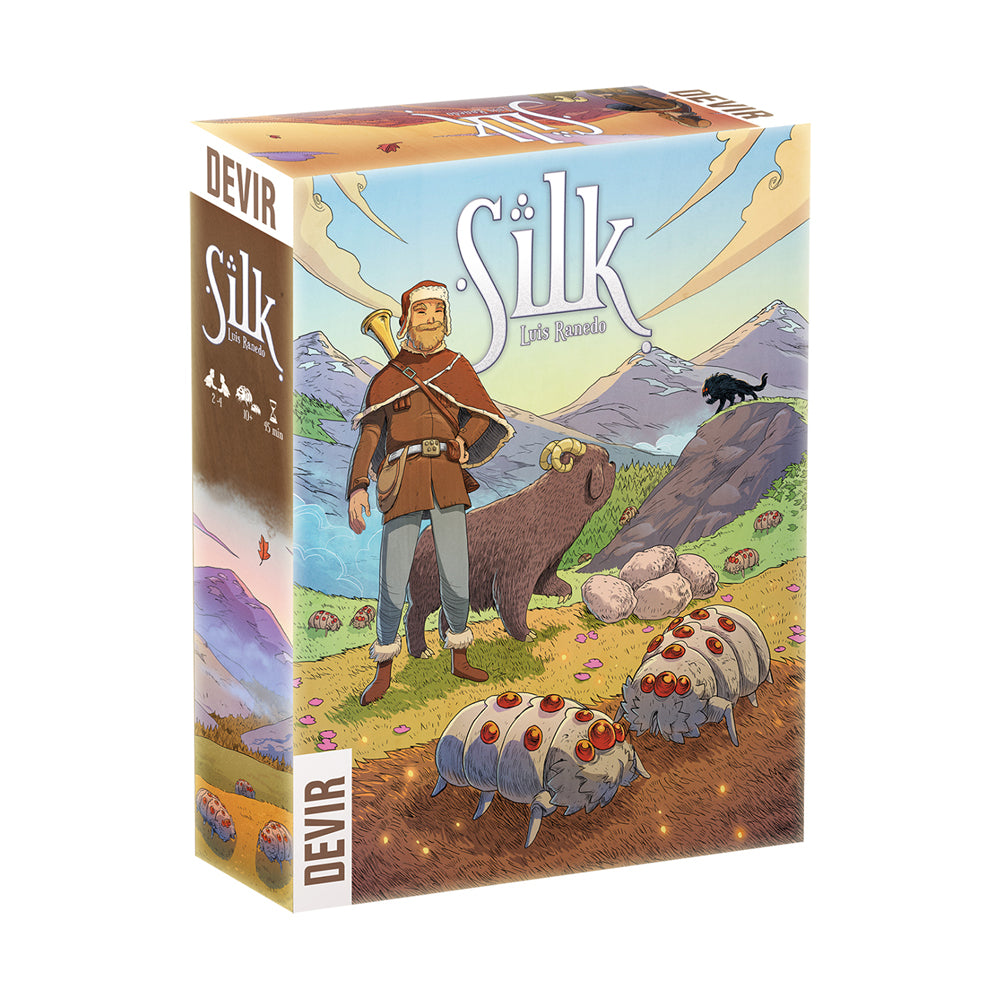 Silk Board Game: Strategic Sheep Herding Adventure