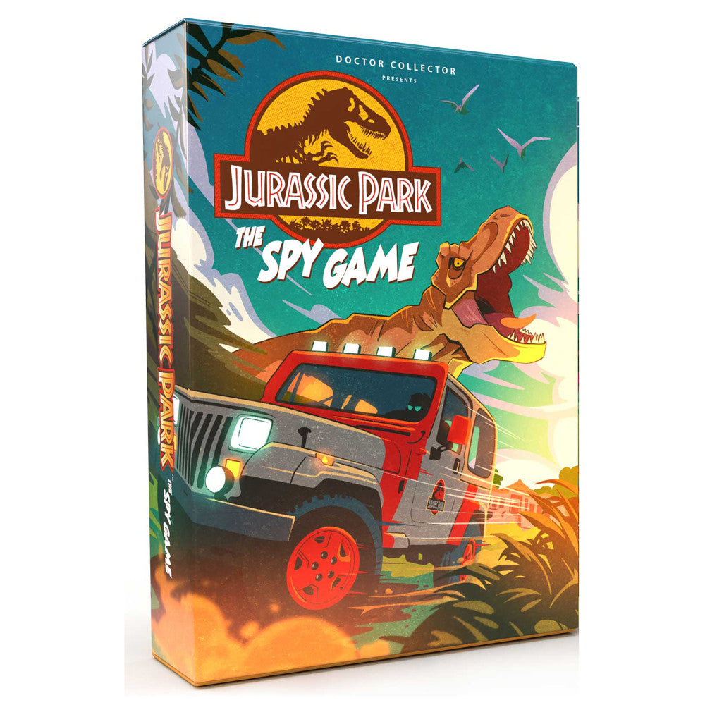 Doctor Collector Jurassic Park: The Spy Game - Strategy Board Game for Ages 10+