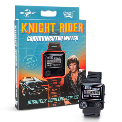 Dr. Collector Knight Rider Stainless Steel Communicator Watch Replica