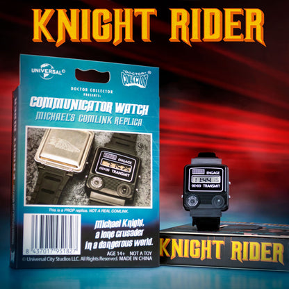 Dr. Collector Knight Rider Stainless Steel Communicator Watch Replica