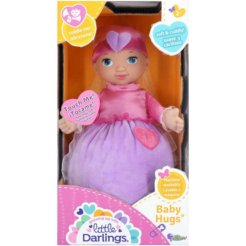 New Adventures 11-inch - Little Darling Baby Hugs Soft Cuddle Doll