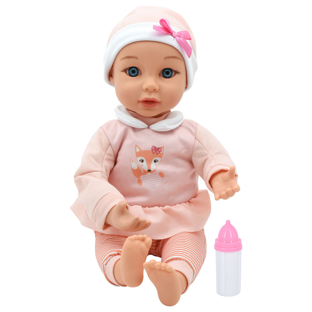 Little Darlings: Sweet Touch 14" Baby Doll - Fox-Pink-White